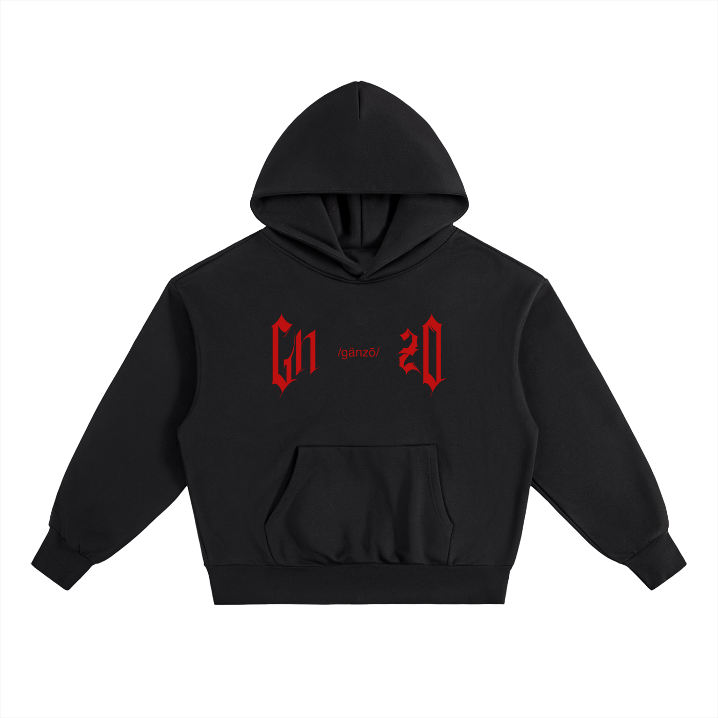 Heart of Vision Black Hoodie
