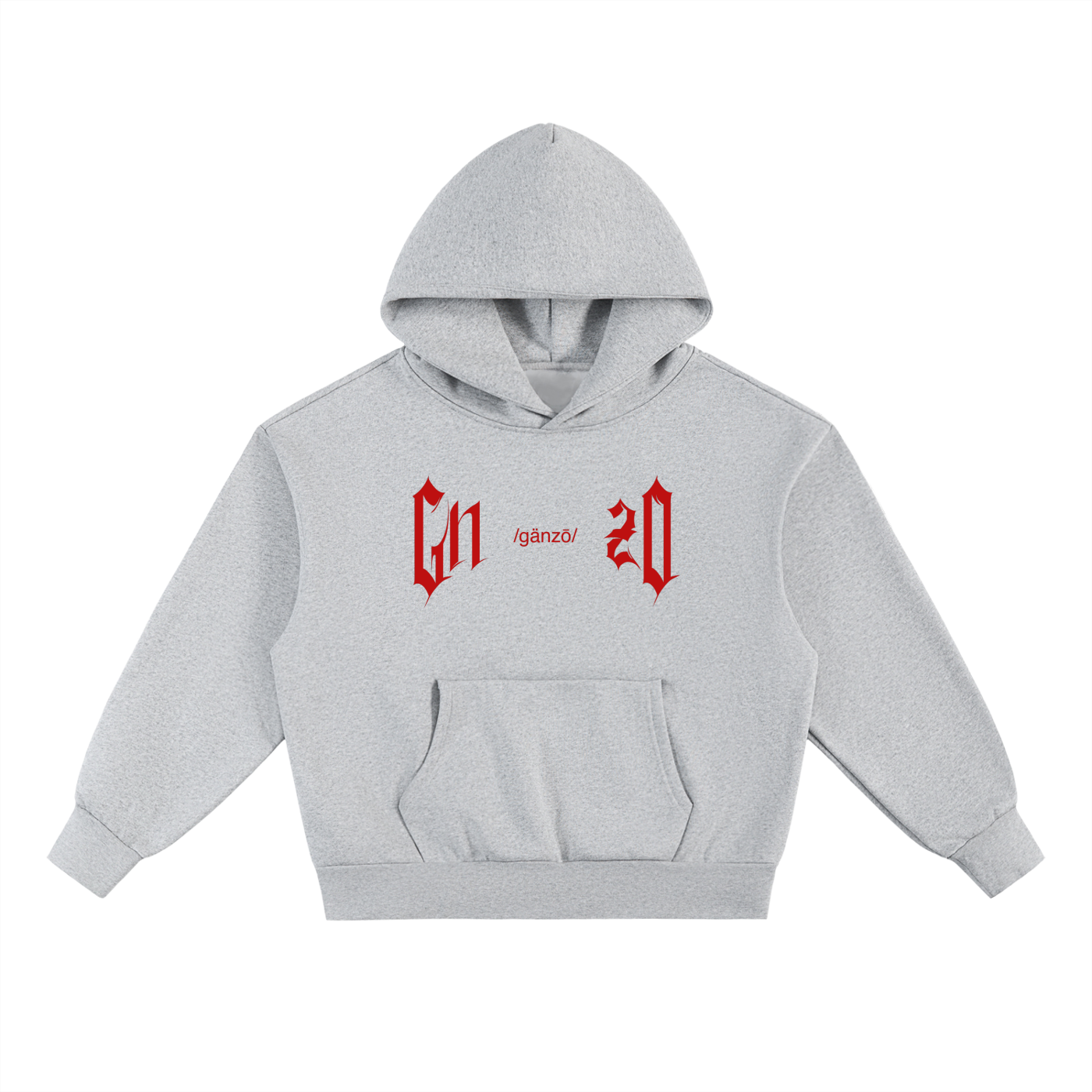 Heart of Vision Heather Grey Hoodie