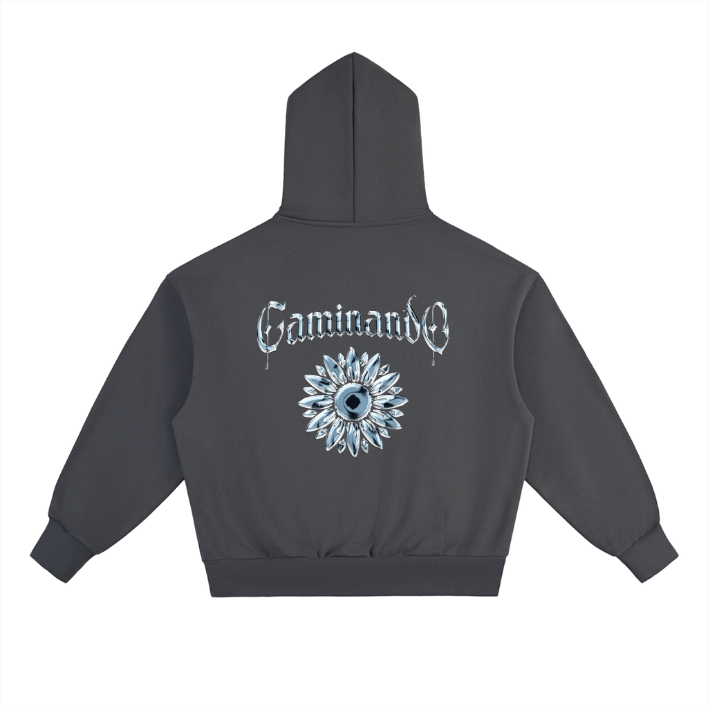 Chrome Caminando Hoodie Dark Grey