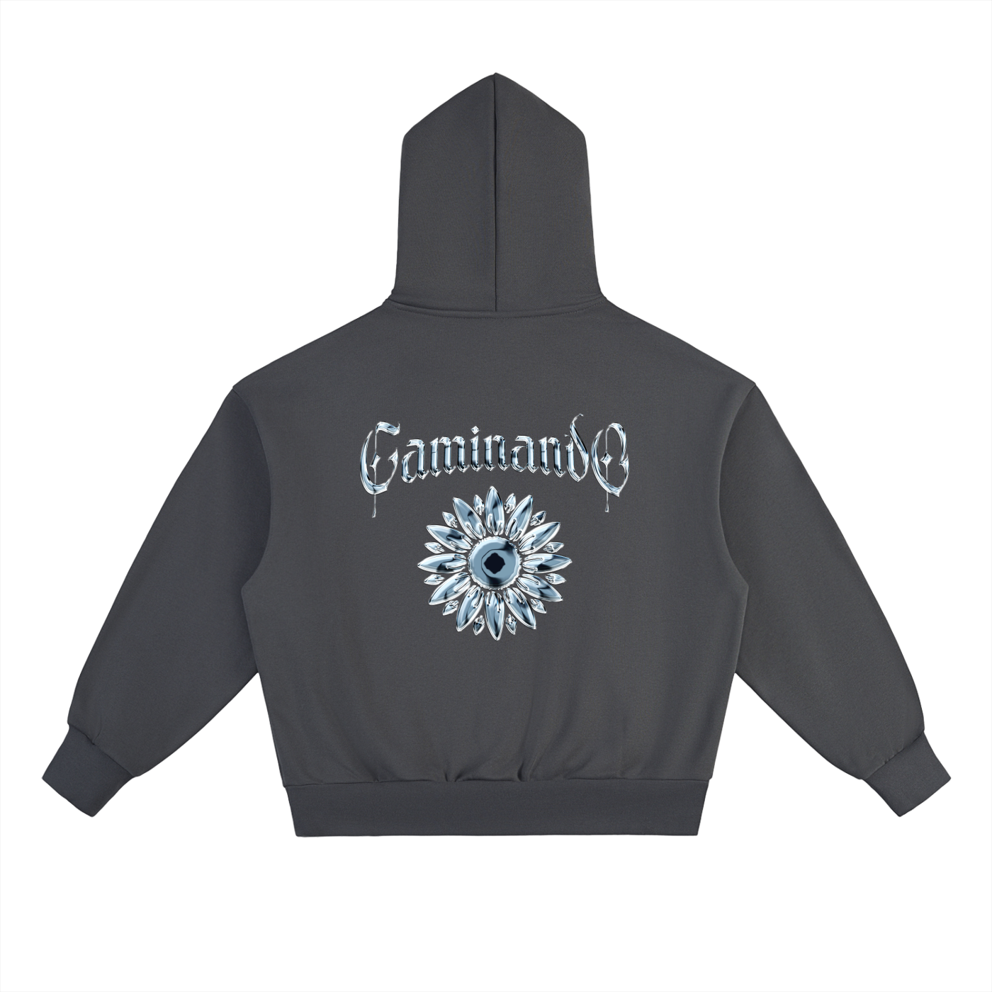 Chrome Caminando Hoodie Dark Grey