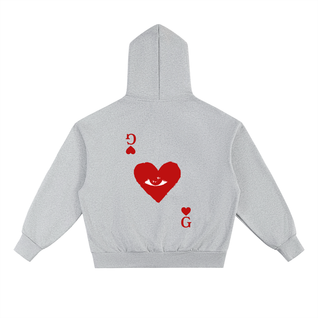 Heart of Vision Heather Grey Hoodie