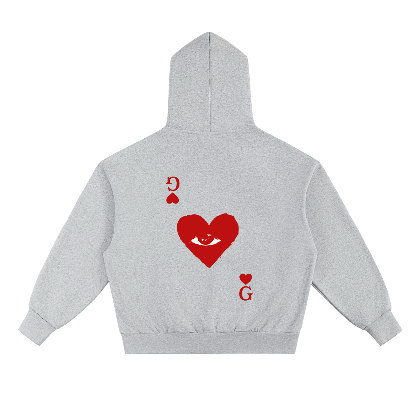 Heart of Vision Heather Grey Hoodie