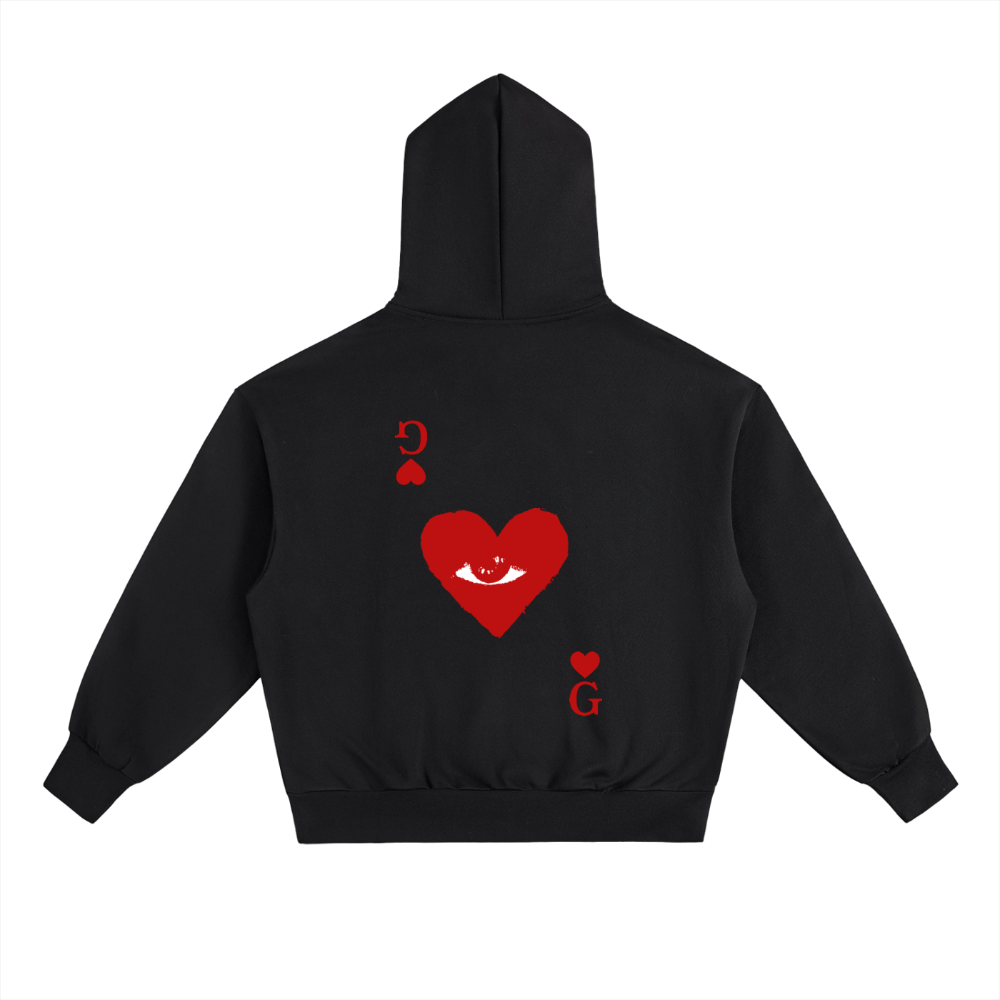 Heart of Vision Black Hoodie